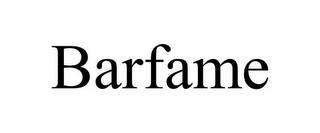 BARFAME trademark