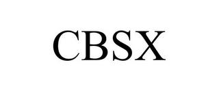 CBSX trademark