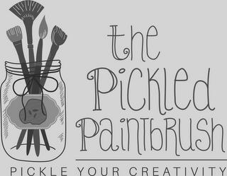 THE PICKLED PAINTBRUSH PICKLE YOUR CREATIVITY trademark