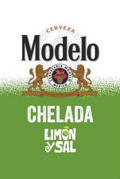 CERVEZA MODELO CERVECERIA MODELO MEXICO1925 CHELADA LIMON Y SAL trademark