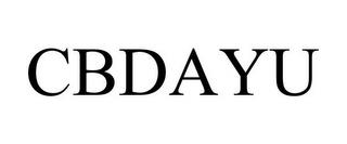 CBDAYU trademark