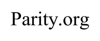 PARITY.ORG trademark