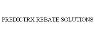 PREDICTRX REBATE SOLUTIONS trademark