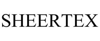 SHEERTEX trademark