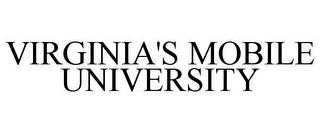 VIRGINIA'S MOBILE UNIVERSITY trademark