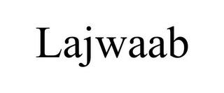 LAJWAAB trademark