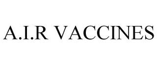 A.I.R VACCINES trademark