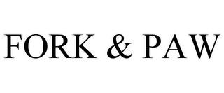 FORK & PAW trademark