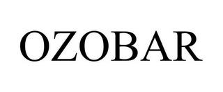 OZOBAR trademark