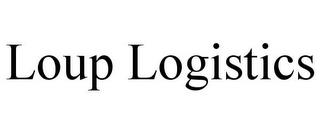 LOUP LOGISTICS trademark