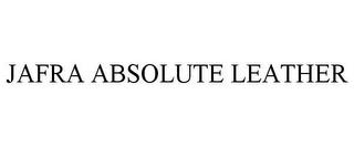 JAFRA ABSOLUTE LEATHER trademark