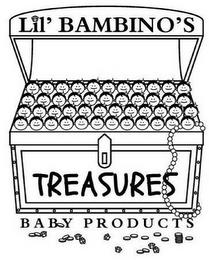 LIL' BAMBINO'S TREASURES BABY PRODUCTS trademark