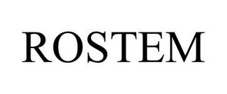 ROSTEM trademark