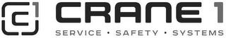 C 1 CRANE 1 SERVICE · SAFETY · SYSTEMS trademark