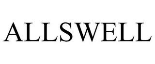 ALLSWELL trademark