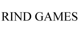 RIND GAMES trademark