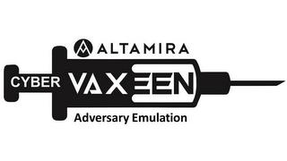 A ALTAMIRA CYBER VAXEEN ADVERSARY EMULATIONION trademark