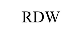 RDW trademark