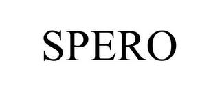 SPERO trademark