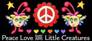 PEACE LOVE AND LITTLE CREATURES trademark