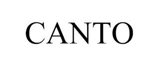 CANTO trademark