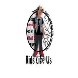 KIDS LIKE US DONT BE AFRAID TO BE OUTSIDE THE CIRCLE trademark