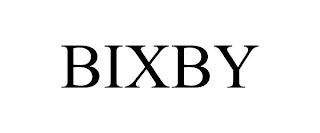 BIXBY trademark