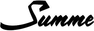 SUMME trademark