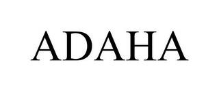 ADAHA trademark