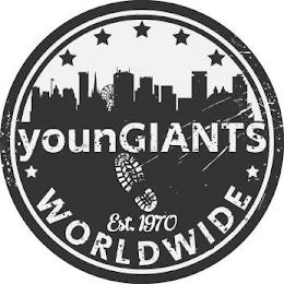 YOUNGIANTS WORLDWIDE EST. 1970 trademark