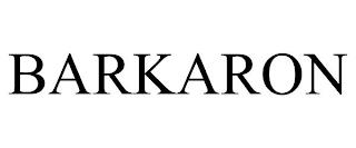 BARKARON trademark