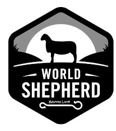 WORLD SHEPHERD, BESPOKE LAMB trademark