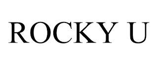 ROCKY U trademark