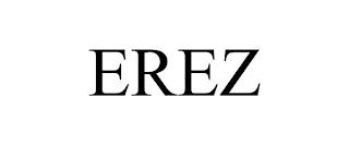 EREZ trademark