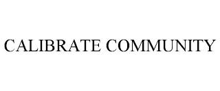 CALIBRATE COMMUNITY trademark