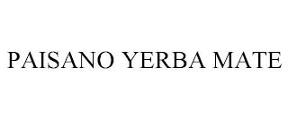 PAISANO YERBA MATE trademark