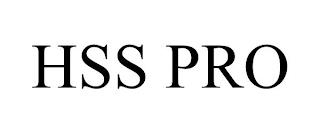 HSS PRO trademark