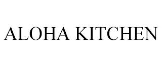 ALOHA KITCHEN trademark