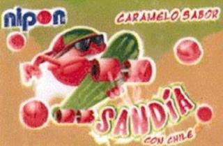 NIPON CARAMELO SABOR SANDIA CON CHILE trademark