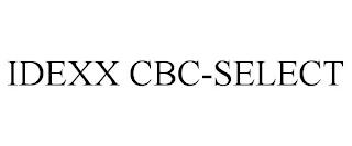 IDEXX CBC-SELECT trademark