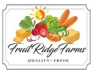 FRUIT RIDGE FARMS QUALITY - FRESH trademark