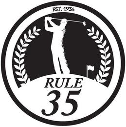 EST. 1936 RULE 35 trademark