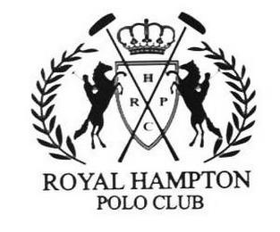 ROYAL HAMPTON POLO CLUB R H P C trademark