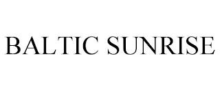 BALTIC SUNRISE trademark