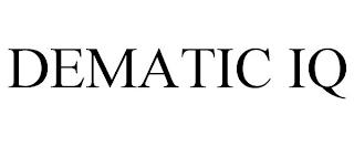 DEMATIC IQ trademark