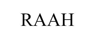 RAAH trademark