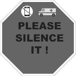 PLEASE SILENCE IT! trademark