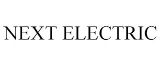 NEXT ELECTRIC trademark