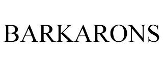 BARKARONS trademark