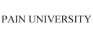 PAIN UNIVERSITY trademark